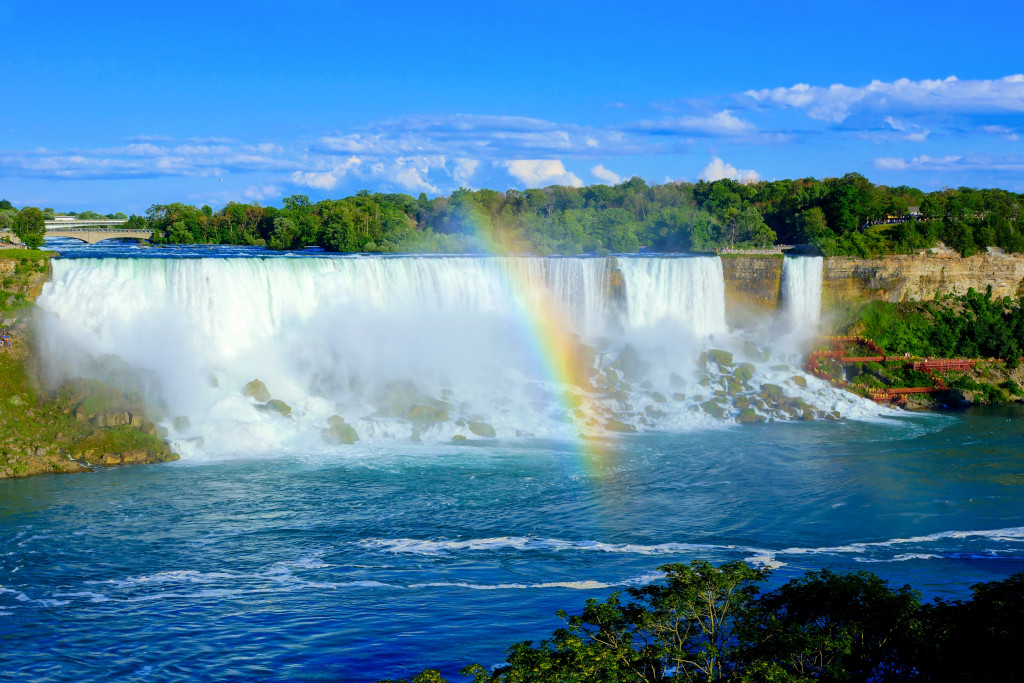 The beautiful Niagara Falls in all its glory