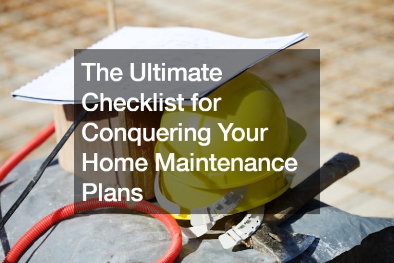 home maintenance plans