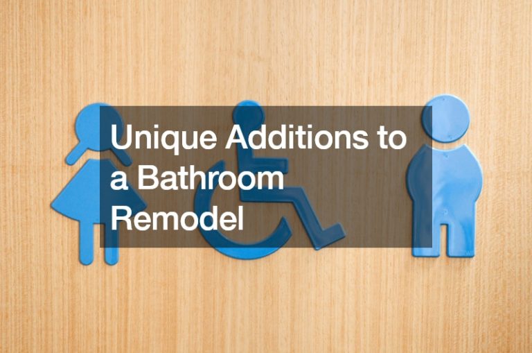 Unique Additions to a Bathroom Remodel