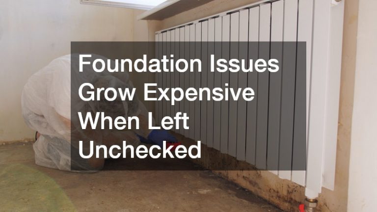 Foundation Issues Grow Expensive When Left Unchecked