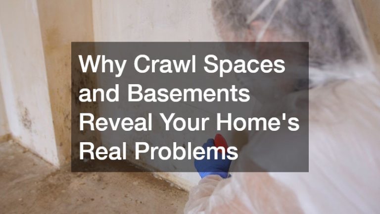 Why Crawl Spaces and Basements Reveal Your Home’s Real Problems